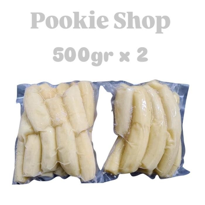 

DISKON LOKAL frozen banana pisang cavendish beku 1 kg READY STOCK