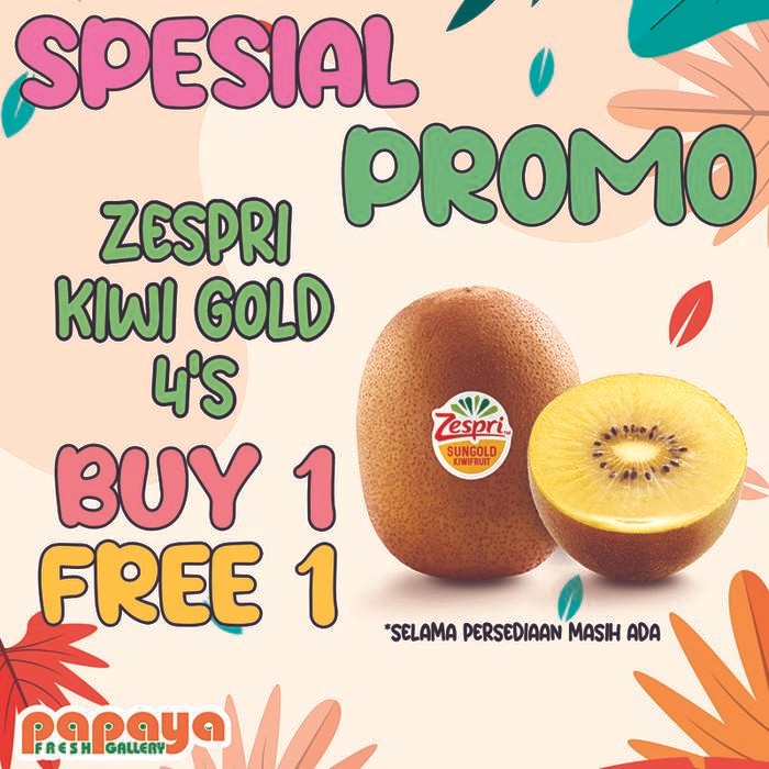 

SIAPKIRIM ZESPRI KIWI GOLD 4'S READY STOCK