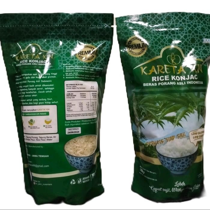 

Sale terbaru Beras Porang Karetakin Rendah Gula Kualitas Premium 2 Kg Ready