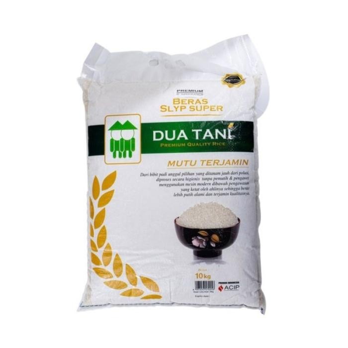

New Dua Tani Premium Quality Rice Beras Premium Super Platinum 5kg - Halal Ready