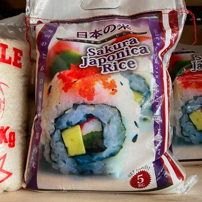 

New Beras Sakura Japonica Rice 5kg Ready
