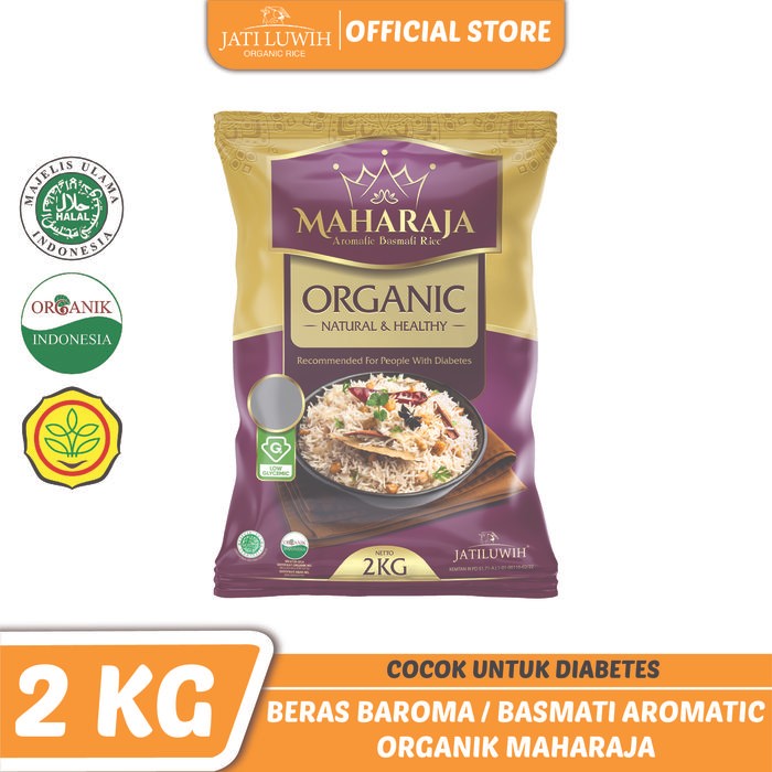 

Terbaru Beras Baroma Organik Maharaja Jatiluwih 2Kg / Cocok Untuk Diabetes Ready