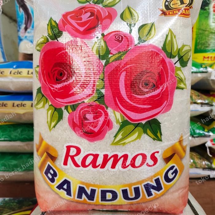 

Barang Terlaris beras pulen cap ramos bandung Ready