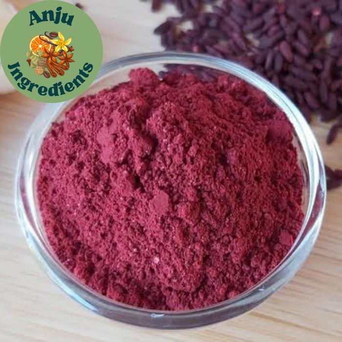 

New Angkak Beras Merah Bubuk 500gram/ Red Yeast Rice Powder Ready