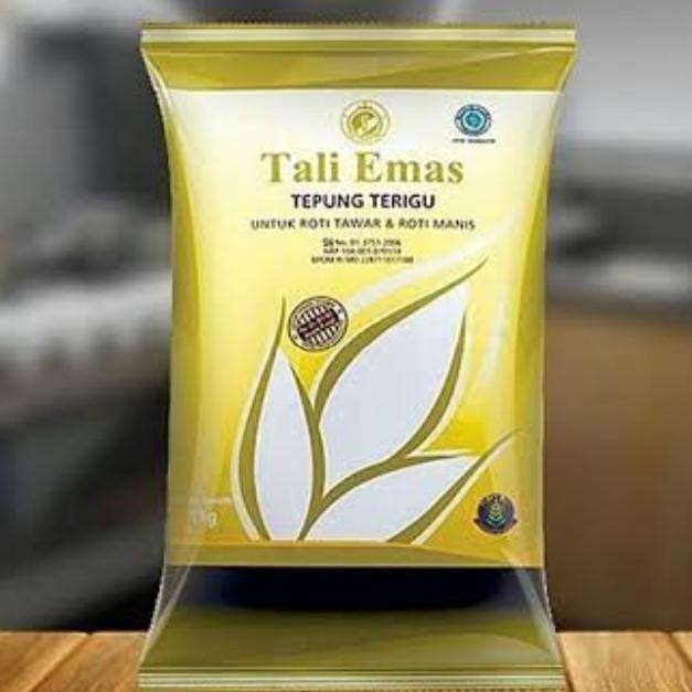 

New tepung terigu tali emas 1 kg Ready