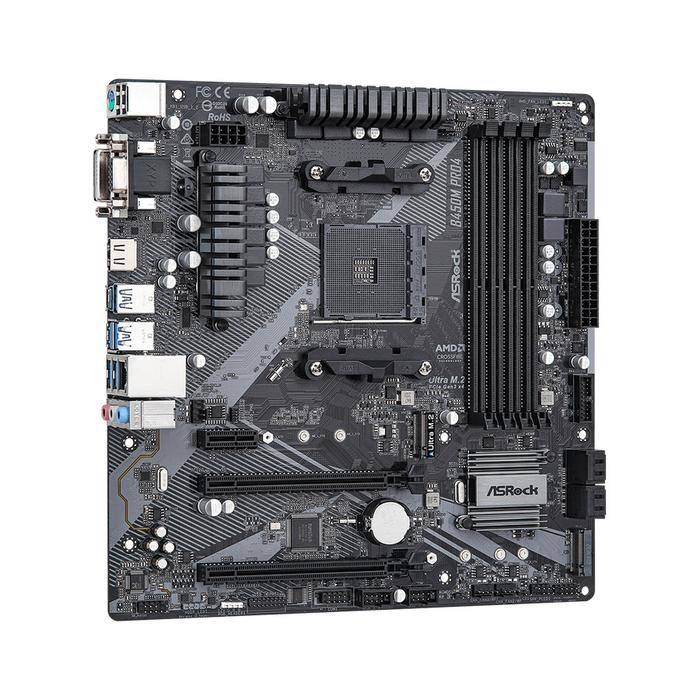 ASROCK B450M PRO4 R2.0 AMD AM4 HDMI