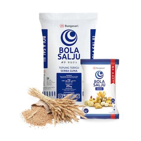 

Sale terbaru Bungasari Bola Salju Tepung Terigu Premium Serba Guna 1 Kg x 10 Ready
