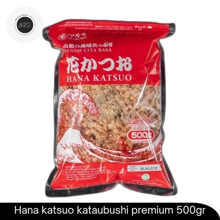 

Terbaru Hanakatsuo katsuobushi premium 500gr Ready