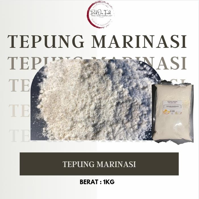 

New Tepung marinasi / marinated flour / tepung rendam shihlin 10kg Ready