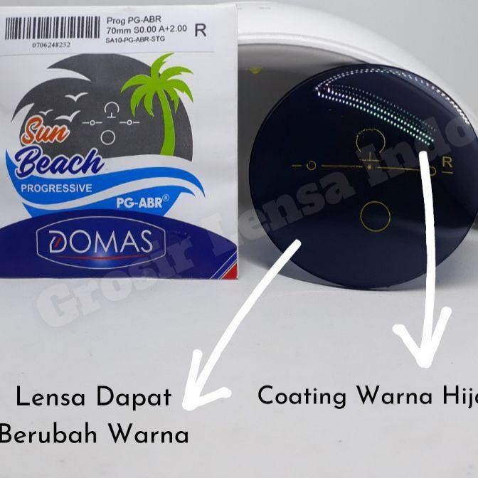 Ganti Lensa Lensa Kacamata Progresif Bluecromic Tanpa Silinder