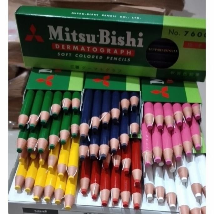 

ID PENSIL KACA MITSUBISHI DERMATOGRAPH NO 7600 (1 PCS)