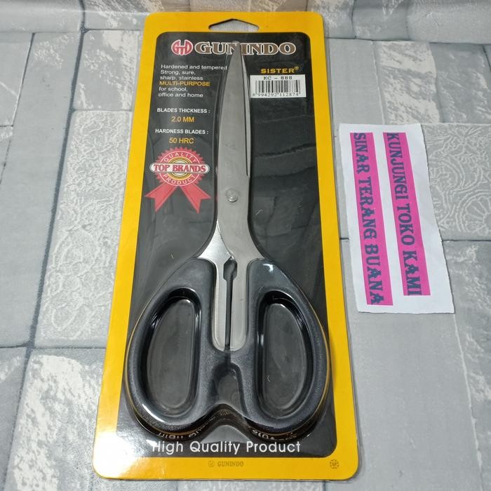 

ID GUNTING STAINLESS GUNINDO UKURAN BESAR 20 CM HIGH QUALITY