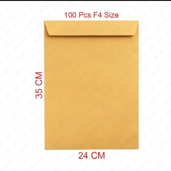 

ID AMPLOP COKLAT FOLIO FC RR (100 PCS)