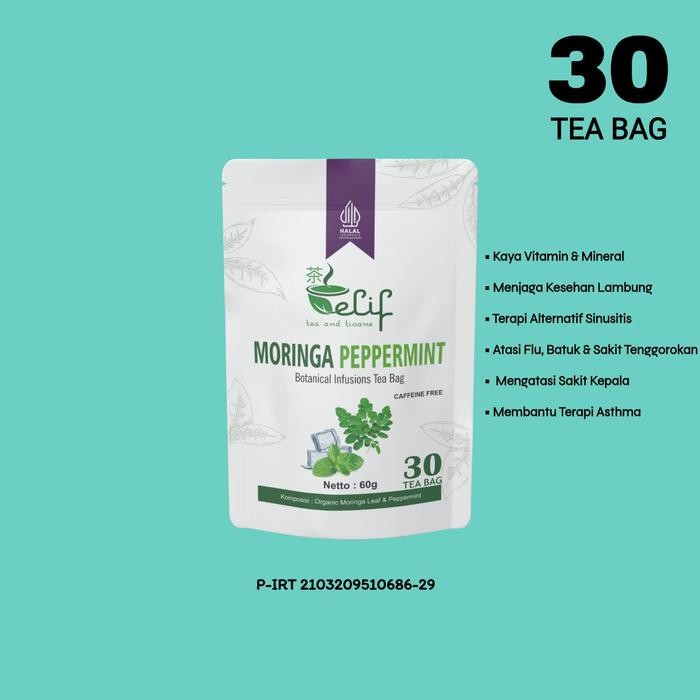 

MORINGA TEA - TEH DAUN KELOR ISI 30 TEA BAG