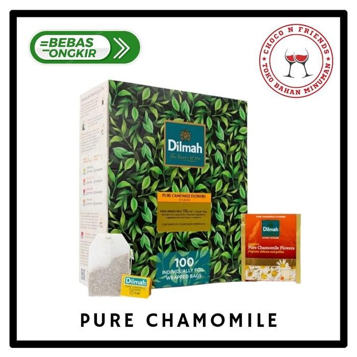 

DILMAH PURE CHAMOMILE 100SACHET TEH DILMAH PURE CHAMOMILE