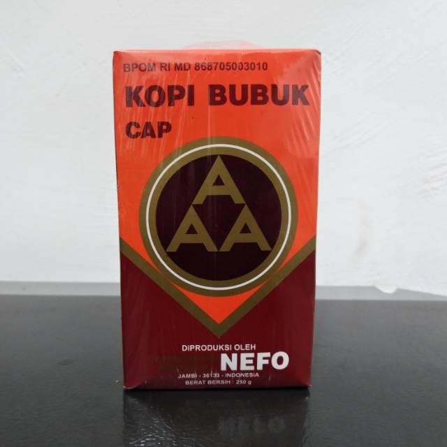 

KOPI AAA 250GR / KOTAK
