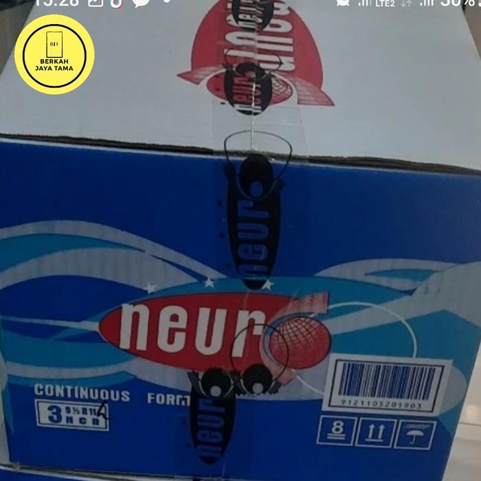 

Kertas Continus Form K3 / 3Ply Warna 91/2 +11 A4 500 Set