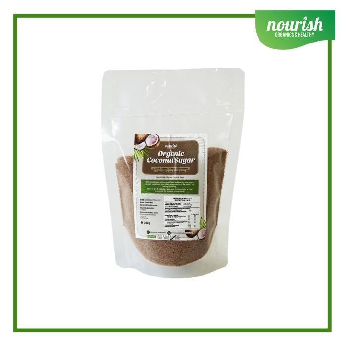 

(Allthebest) Nourish Indonesia, Organic Coconut Sugar 250gr