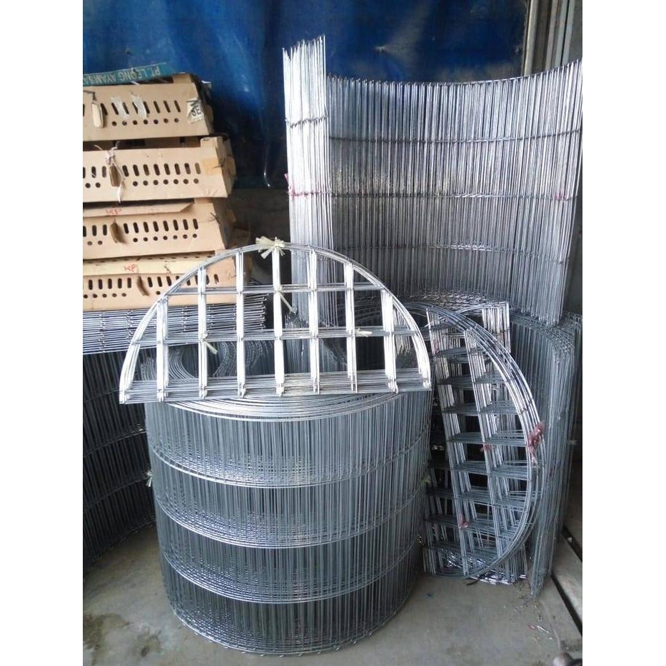 kurungan klinteran ayam jago/bangkok besi galvanismelatih ketangkasan