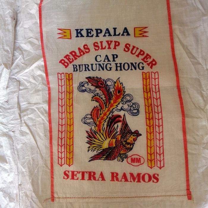 

karung transparan/bening 25 kg cap hong MINIMAL ORDER 5