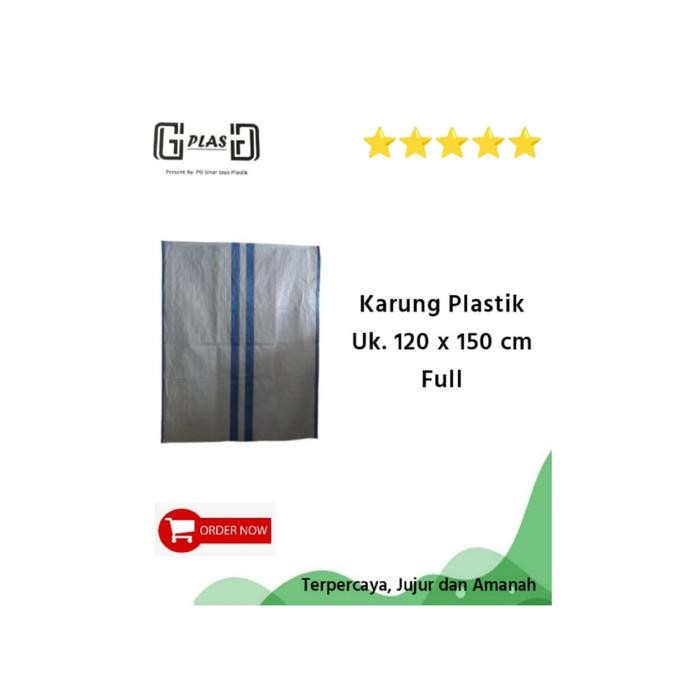 

Karung Plastik Uk. 120 x 150 cm MINIMAL ORDER 5