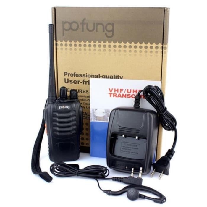 Pofung HT Single Band BF-888S Walkie Talkie Pofung Radio Single 888S HT Single Band