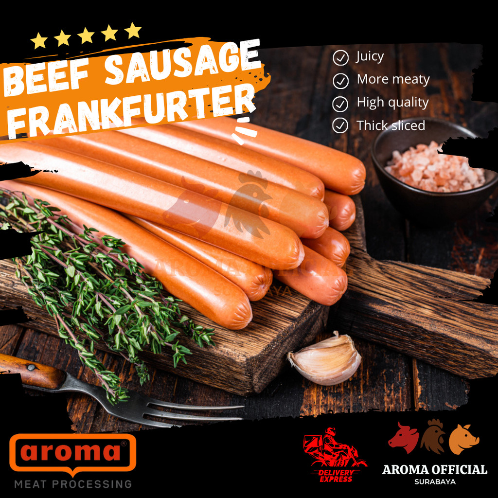 

AROMA Beef Frankfurter Sausage