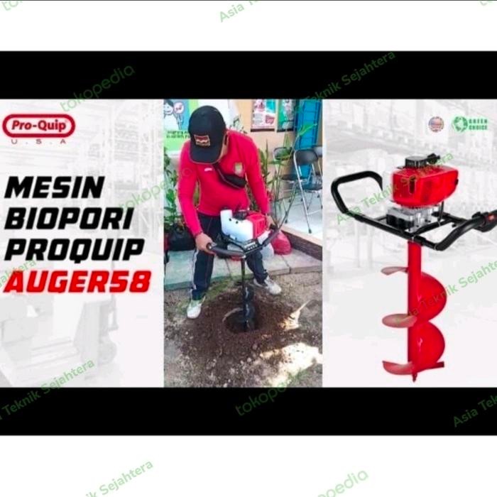 Laris Mesin Bor Tanah 25Cm Proquip Auger 58 / Mesin Bor Tanah Proquip