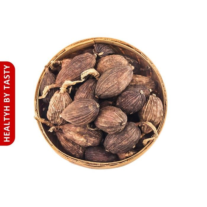 

Cao guo Amomum tsaoko Chinese Black Cardamom Kapulaga Hitam 500gr
