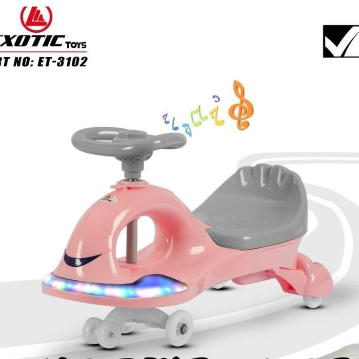 Magic Swing Car Exotic Et 3101 Et 3102 Dan Et 3104 Mobil Ayun Kayuh Goyang Mainan Anak