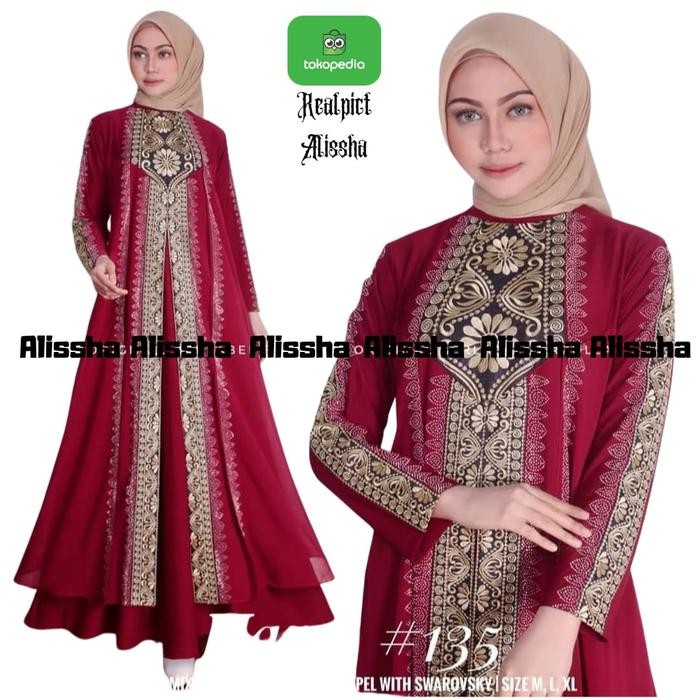 Gamis Abaya Hitam Turkey Jersie Mix Ceruti Premium Mote Terbaru 2020