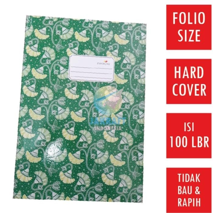 

ID PAPERLINE BUKU FOLIO100 PAPERLINE PPL HARDCOVER BUKU BESAR AKUNTANSI UKURAN FOLIO 100 LEMBAR HARD