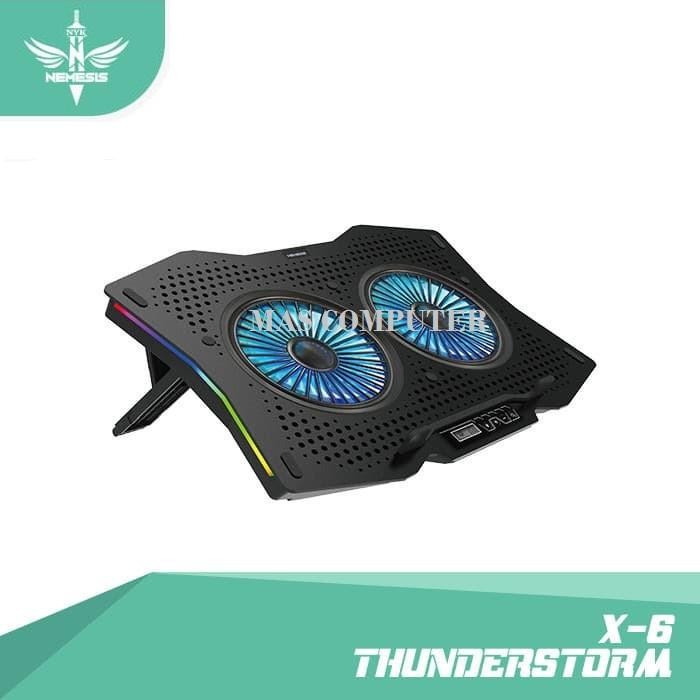 Cooling Pad Nyk X6 Thunderstrom Nyk Nemesis X6 Gaming Cooling Pad Rgb