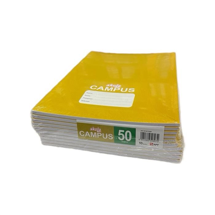 

ID BUKU TULIS SKOLA CAMPUS 50 LEMBAR COVER CAMPUS / SAMPUL COKLAT KRAFT( 1 PACK ISI 10 BUKU )
