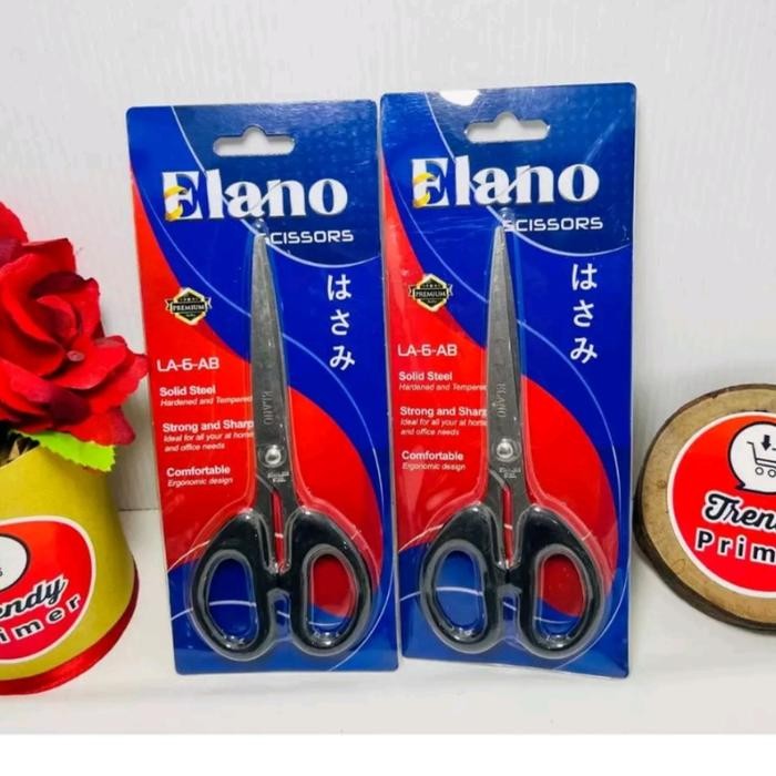 

ID ELANO GUNTING TANGGUNG BOX STAINLESS 16CM SOLID STEEL LA-6-AB 1 PACK ISI 12 PCS HARGA PER PACK