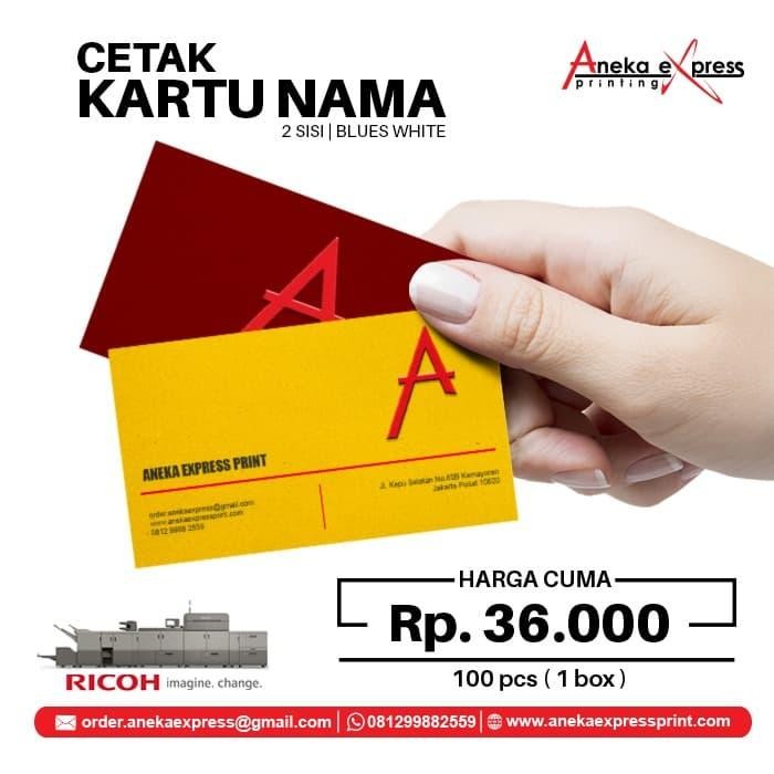 

ID KARTU NAMA 2 SISI ( BAHAN BLUES WHITE )