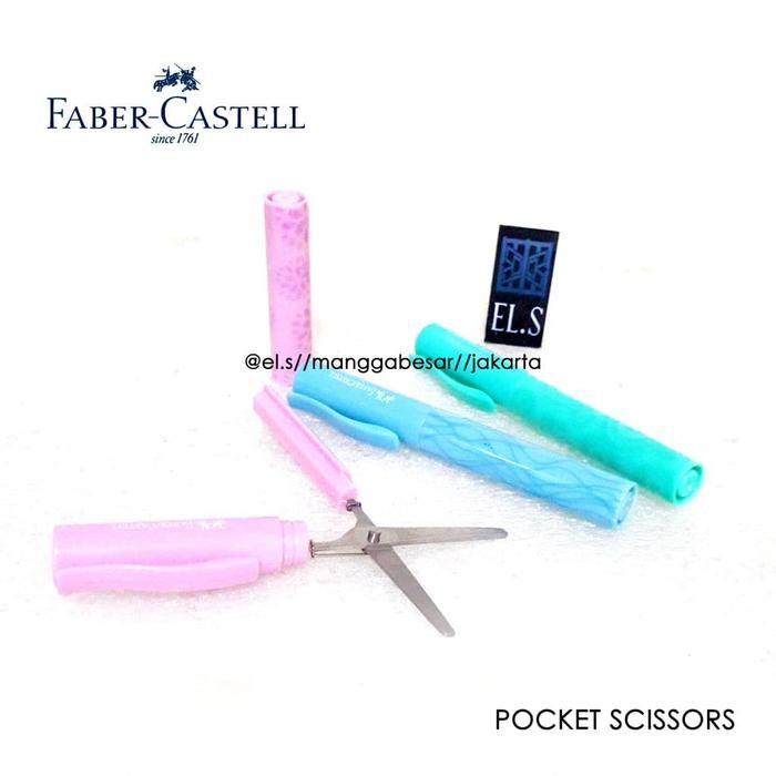 

ID FABER CASTELL POCKET SCISSORS ( GUNTING SAKU )