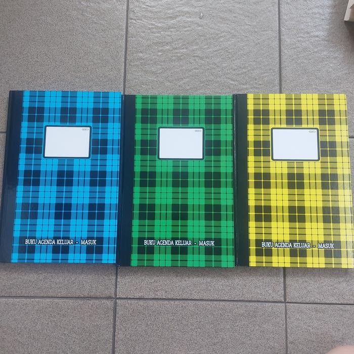 

ID BUKU AGENDA SURAT KELUAR MASUK FOLIO 100 LBR KIKY