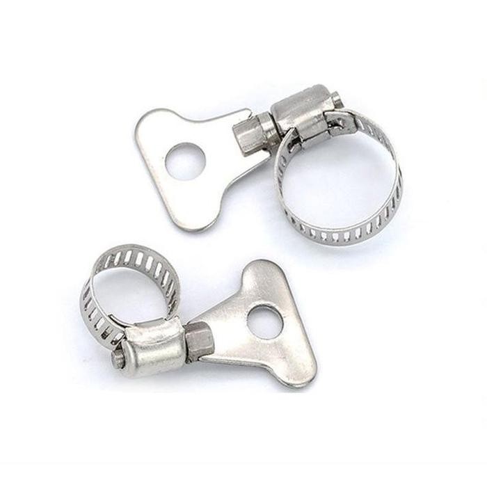 Klem Selang Stainless Kuping Besi 5/8" Hose Clamp 5/8" With Handle