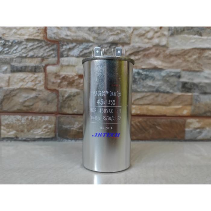 YORK 45 UF - 450V KAPASITOR / CAPACITOR AC (CAPACITOR)