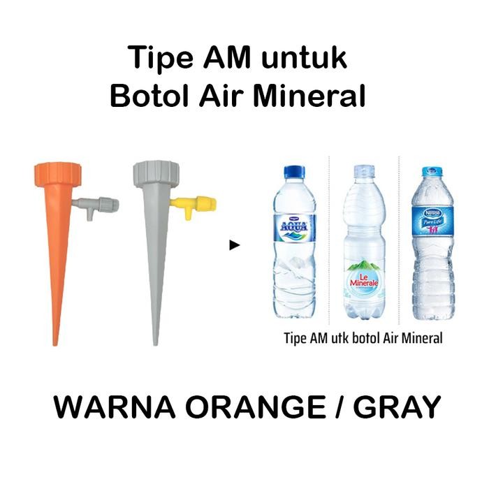 Irigasi Tetes Otomatis / Drip Tetes Sistem Alat Irigasi Drip Botol Air Mineral