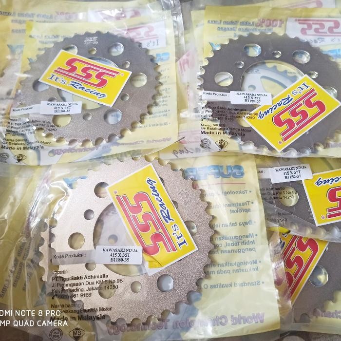 Gear Sss Gir Sss Belakang 415 Ninja S Ninja R Ninja Rr Original Sss