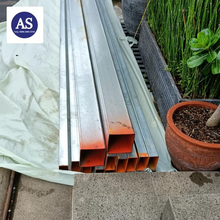 besi hollow galvanis 50x100 1.6mm