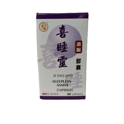 

Xi Shui Ling Sleepless Assist 60 Capsules