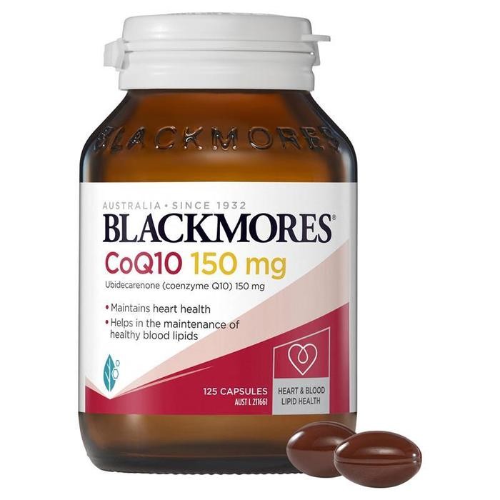 

Blackmores Coq10 150 Mg - 125 Capsules