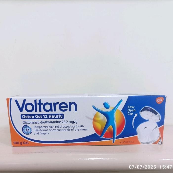 

Voltaren Osteo Gel 12 Hourly 100 Gram