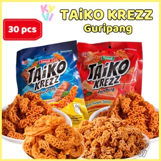 

KYVI - Taiko Krezz Guripang Isi 30pcs x 16gr Rasa Sweet Spicy & Sapi Panggang / Taiko Krezz Sachet 16gr