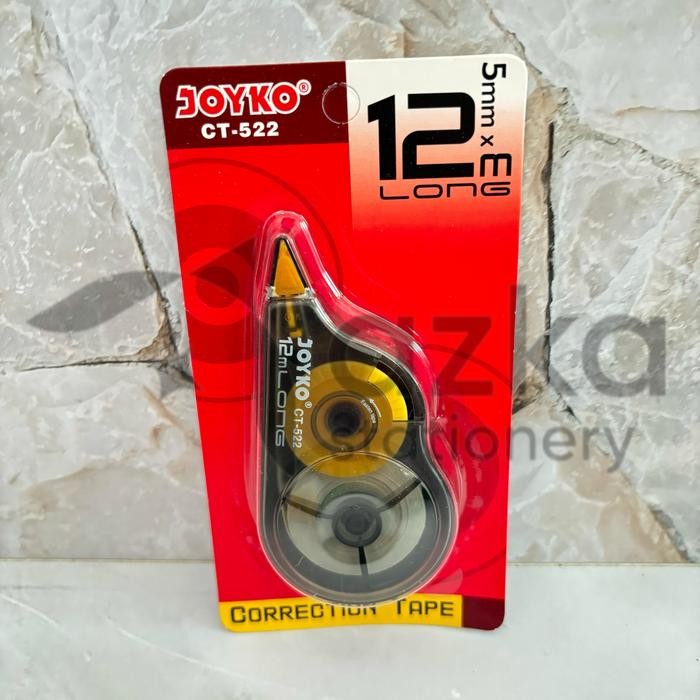 

New Azka SATUAN ( 1 PCS 5mm x 12m ) Stipo Kertas Joyko CT-522 Tipe X Kertas Joyko Tipe X Pita Joyko