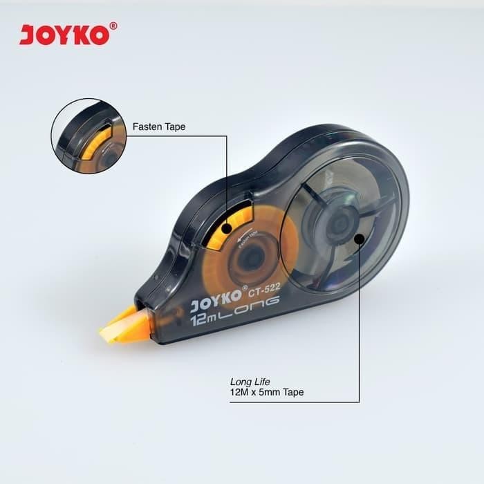 

New Tip Ex Kertas CT 522 JOYKO Correction Tape