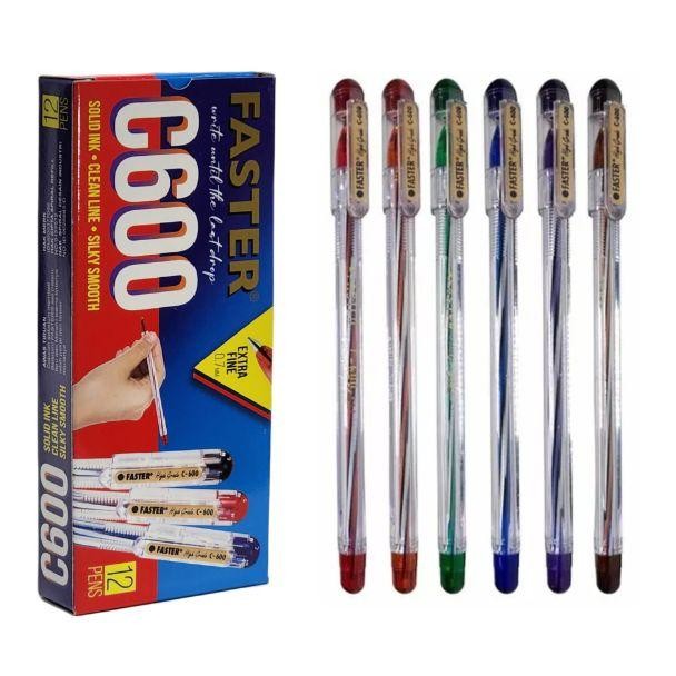 

New Termurah !! Pulpen Faster C600 per Box